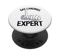 Bad Landings Expert Broken Hand Los niños se rompen Bien el Brazo PopSockets PopGrip Adhesivo