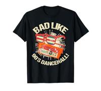 Bad Like 90s Dancehall Retro Reggae Vibes Gift Camiseta