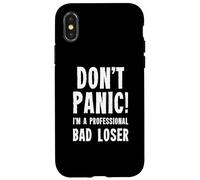 Bad Loser - Funny Gamer Rage Quit Carcasa para iPhone X/XS