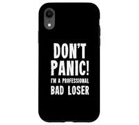 Bad Loser - Funny Gamer Rage Quit Carcasa para iPhone XR