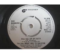 Bad Manners Lip Up Fatty/Night Bus To Dalston 7" Magnet MAG175 EX 1980