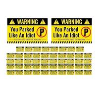 Bad Parking Cards - 50 Pieces Funny Parking Violation Tickets | Attention Grabbing Humorous Car Supplies Stocking Stuffers Suitable For Adults Car Owner Pranks