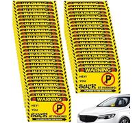 Bad Parking Cards - 50 tarjetas de estacionamiento con texto en inglés "You Suck at Parking", tarjetas de estacionamiento "Hey You Suck at Parking", billetes de infracción de estacionamiento, tarjetas