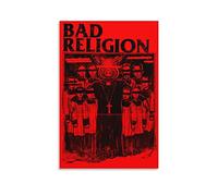 Bad Religion Band Art - Póster vintage para colgar en lona, arte estético para dormitorio, sala de estar, decoración de pared, 40 x 60 cm
