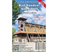 Bad Sooden-Allendorf: Rad- und Wanderkarte mit Stadtplan (Reiß- und wetterfest)