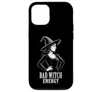 Bad Witch Energy Sassy Halloween Oculto Witchy Wicca Carcasa para iPhone 12/12 Pro