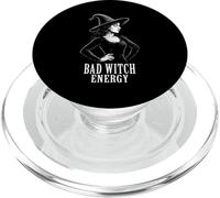 Bad Witch Energy Sassy Halloween Oculto Witchy Wicca PopSockets PopGrip para MagSafe