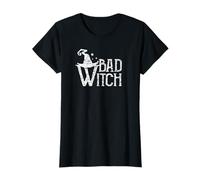 Bad Witch Magical Hechizos Parejas Bueno Camiseta