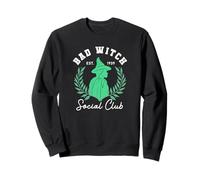Bad Witch Social Club Est.1939 - Logo Bruja Verde Sudadera