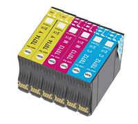Bada T0715 - Cartucho de tinta compatible para Epson T0711, T0712, T0713, T0714, con Epson SX218 SX200 SX415 SX400 SX215 SX210, SX215, SX218, DX4050, SX100, SX105, SX110, SX115 6pcs