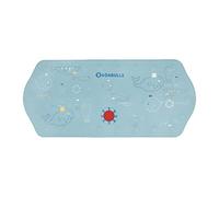 Badabulle Alfombra de bañera XXL con indicador de Temperatura, Azul