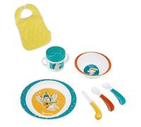 Badabulle B005510 - Set de comida badabulle yummy azul, unisex