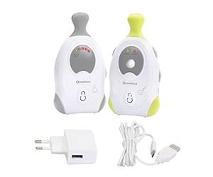Badabulle Baby Online 300m+ Audio Babyphone con luz nocturna y adaptador de corriente