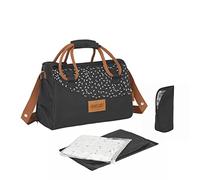 Badabulle Bolso Cambiador para Bebé Camel y Negro Pañales Maternidad Limpiar