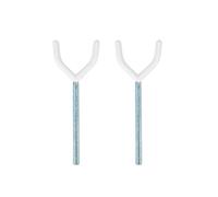 Badabulle - Juego de 2 adaptadores para barandillas de seguridad Safe & Lock para barandillas de escaleras, esquinas de pared y balaustradas