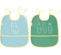 BADABULLE Lote de 2 baberos sin mangas