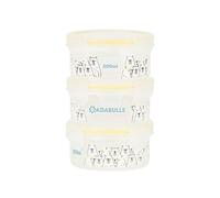 Badabulle Lote de 3 botes de conservación herméticos Maxibox 3x300ml
