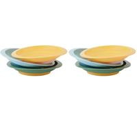 Badabulle Lote de 3 platos antideslizantes (Paquete de 2)