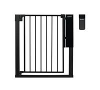 Badabulle Puerta de Seguridad Infantil Safe&Pass - Desbloqueo automático - Desbloqueo por Sensor a tamaño Adulto - Sistema de fijación a presión - para Aberturas Entre 75 y 81,5 cm