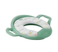 Badabulle Reductor de WC confort con asas, Verde