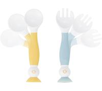 Badabulle Set De 2 Utensilios De Aprendizaje Flexibles