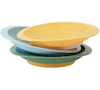 Badabulle Set De 3 Platos Antideslizantes Colores Asortidos