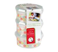 Badabulle Set Recipiente de Alimentos Herméticos 3 X300 ml