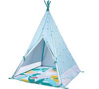 BADABULLE Tipi Jungle Infantil Anti-UV FPS 50+ Colchoneta Impermeable Evolutiva 100x100x120 cm