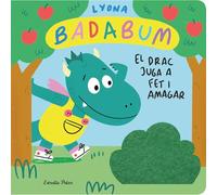 BADABUM. El drac juga a fet i amagar. Llibre amb solapes de roba (Llibres amb textures)