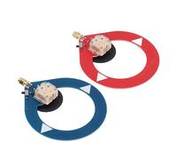 Badafaci 2 Uds Antena de Bucle Pequeña Mini Antena de Bucle Am SW para Radio de Onda Corta Potenciador de Señal Portátil