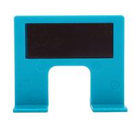 Badafaci 2 Uds Instalación de Bisagra Placa de Fijación Magnética Límite de Montaje de Gabinete ABS 2mm Localización Precisa Imán Potente para Varias Puertas