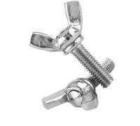 Badafaci 8 Tipos 5 Tornillos de Mariposa de Acero Inoxidable M5 304, Sujetadores de Pernos de Mariposa con Resistencia a la Corrosión a Prueba de óxido, para Electrodomésticos de Oficina (M5*16mm)