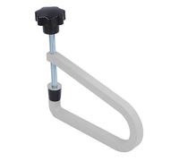 Badafaci Abrazadera de Puente de Guitarra Abrazadera en U de Garganta Profunda de Acero Fundido para Reparación de Guitarra Acústica Folclórica con Perilla Grande para un Fácil Ajuste y una (R258