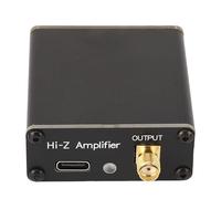 Badafaci Amplificador de Alta Impedancia, Convertidor de Impedancia de 1 MΩ a 50 Ω con Batería Integrada de 800 MAh, para Adaptación de Antena de Receptor de Intercomunicador de Radio.