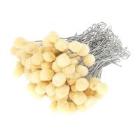 Badafaci Aplicador de Tinte de Cuero para Bricolaje, de Metal, Herramienta Artesanal Duradera para Pintura de Bordes y Proyectos de Gamuza, 100 Uds.