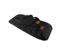 Badafaci Bolsa para Trompeta Bolsa Acolchada de Espuma Oxford 600D con Correa Ajustable y Bolsillo para Partituras Negra