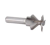 Badafaci Broca Enrutadora para Carpintería con Bloqueo de Inglete, Material de Carburo, Bordes de Corte Eficientes, Vástago de 1/2 Pulgada, Compatible con Varios Enrutadores