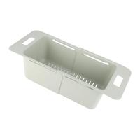 Badafaci Cesta para Congelador Horizontal, Material PP, Longitud Ajustable de 15,7 a 20,5 Pulgadas, Perfecta para Organizar Congeladores y Gabinetes (GREEN)