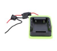 Badafaci Conector de Alimentación de Base de Batería, Adaptador de Batería de Herramienta Eléctrica de 40 V 30 A con Terminales de Cable Fusible y Cable 14 AWG, para de Litio de