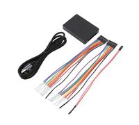 Badafaci Conjunto de Analizador Lógico, Dispositivo USB de 16 Canales de Alta Frecuencia de Muestreo de 250 MHz para Prueba y Depuración de Señales Digitales