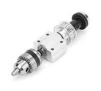 Badafaci Conjunto de Husillo sin Alimentación, Mecanizado de Precisión con Precisión de 0,005 Mm, Rotación Suave para Taladros de Banco de Bricolaje, Sierras de Mesa, con Juego de