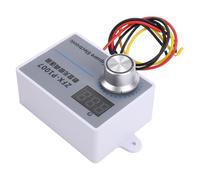 Badafaci Controlador de Motor AC 220V Regulador de Velocidad PWM con Pantalla Digital para Fábricas Talleres Laboratorios (ZFX-P1007)