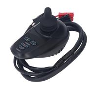 Badafaci Controlador de Silla de Ruedas Eléctrica DC24V 45A Motor Cepillado Controlador de Palanca de Mando para Silla de Ruedas de Tipo Separado con Función de Freno Adecuado para