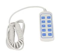 Badafaci Controlador Manual para Hogares Inteligentes Gabinetes Domésticos Camas Plegables Silla Elevadora con Clasificación IP66 Control Remoto con Práctico Gancho Trasero Fácil de Usar