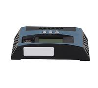 Badafaci Controlador Solar, Carcasa de ABS, Regulador de Energía Solar MPPT, Carga Inteligente de 12 V 24 V, Pantalla LCD con USB Dual para el Hogar y la Industria (50A)