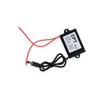Badafaci Convertidor de 24 V CA A 12 V CC Adaptador de Fuente de Alimentación de 3 A 36 W con Chip Inteligente Protección contra Sobrecarga de Corriente para Audio del Automóvil Pantalla LED Panel