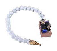 Badafaci de Refrigerante de Niebla, Tubería de Aire Ajustable de 8mm, | Spray de Lubricación CNC, Flujo de Aire y Líquido Ajustable, Grabado de Metal y Cerámica, Compatible con Torno, Fresadora y