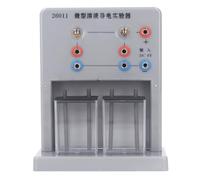 Badafaci Detector de Conductividad Eléctrica de Solución de Probador de Conductividad de Microsolución para Enseñanza y Experimentos de Química