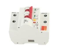 Badafaci Disyuntor Inteligente de Circuito WIFI, Retardante de Llama PA66, Interruptor de Control Remoto para Electrodomésticos, Gestión de Energía Inteligente para el Hogar AC220V (2P 100A)