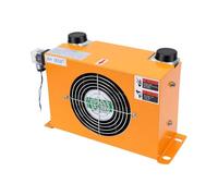 Badafaci Enfriador de Aceite Hidráulico, 28W 3600RPM para H12 QH12 H15 | Radiadores Refrigerados por Aire de Repuesto, Miniexcavadora, Aleación de Aluminio, Minicargadoras, Unidades de Potencia